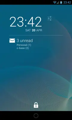 K-9 Mail DashClock Extension android App screenshot 1